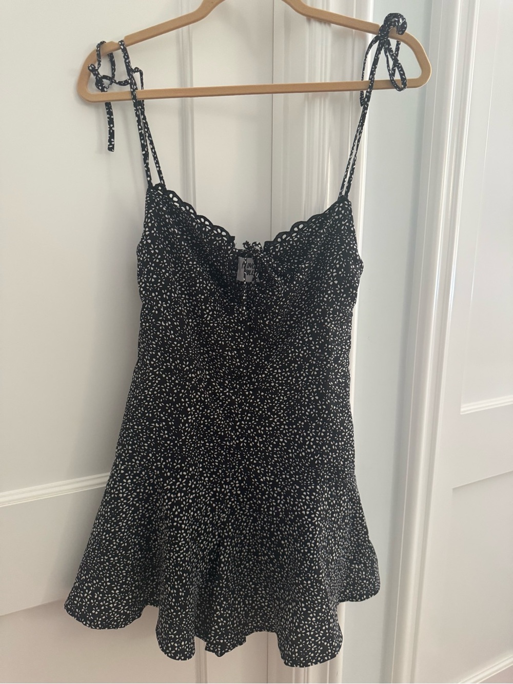 Princess Polly Black & White Romper